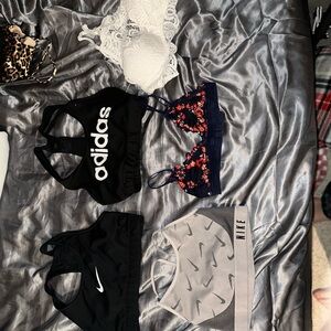 Adidas and Nike Sports Bras Collection